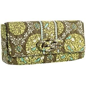 Vera Bradley Knot Just A Clutch Purse Retired 2011